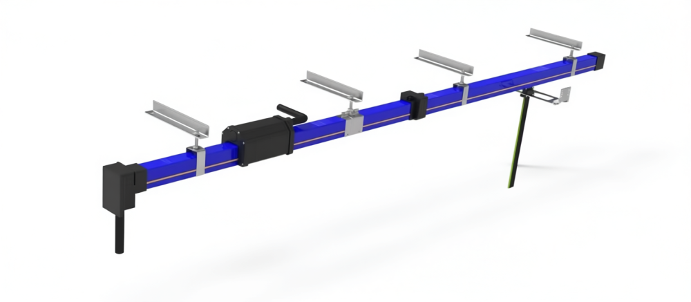 Закрытый троллейный шинопровод