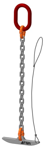 Захват для вертикального подъема барабанов (захват – удочка)