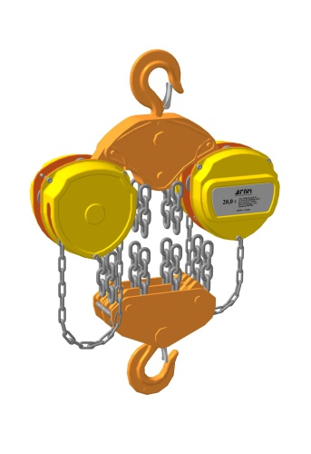 Таль ручная стационарная Ех ВБИ 20 тонн