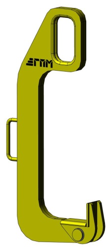 Захват для ротации рулонов с опрокидыванием