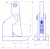 3ахват для горизонтального подъема листа ЗГЛ2
