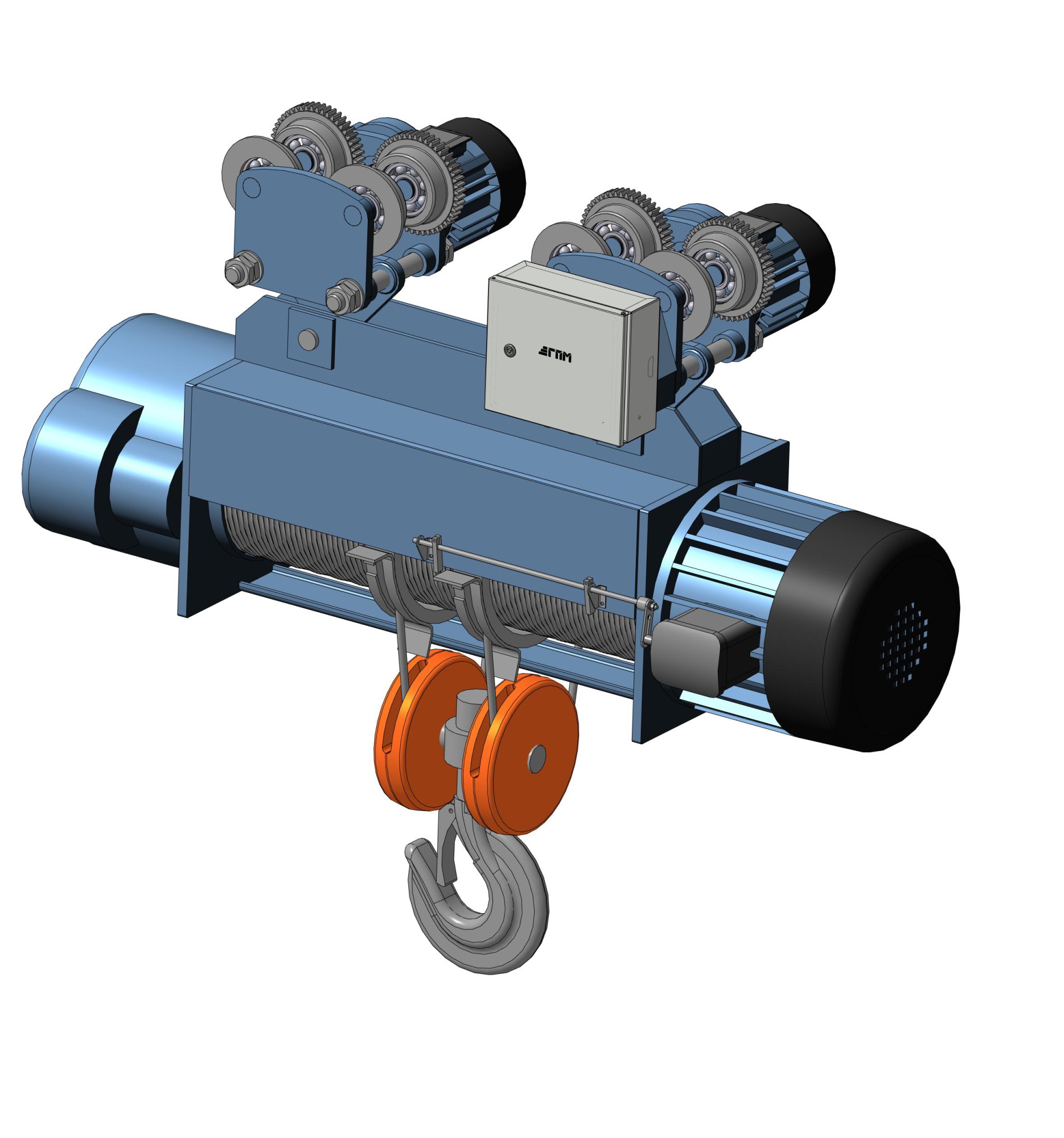 Таль электрическая канатная 10 тонн Таль электрическая канатная 10 тонн