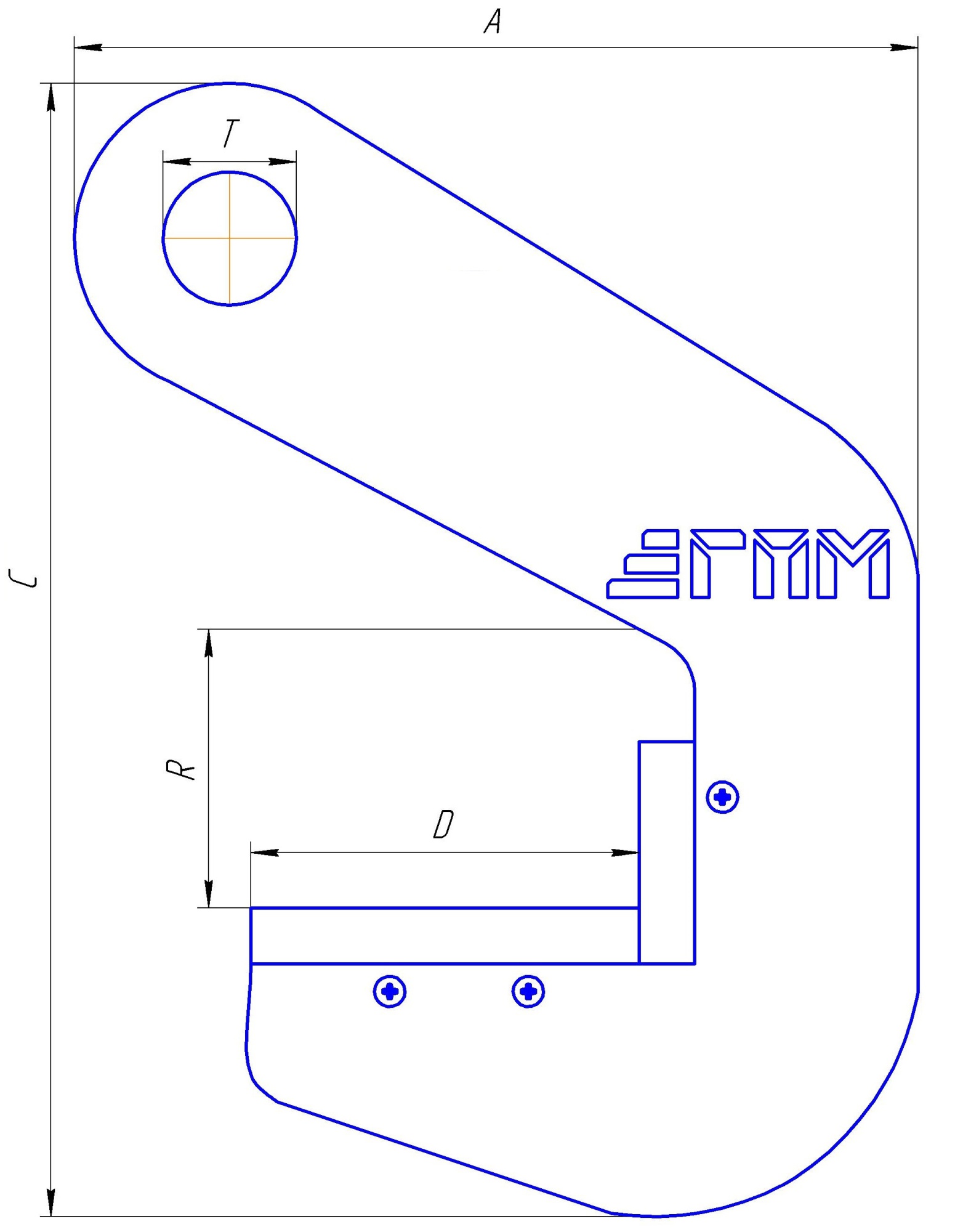 Захват для труб ТРН